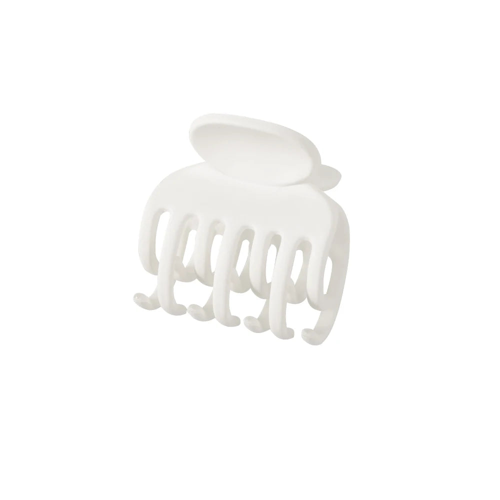 Small Claw Clips for Women Girls Double Row Teeth Medium Hair Clips Matte Claw Clips for Thin Hair No Slip Hair Clips for Short