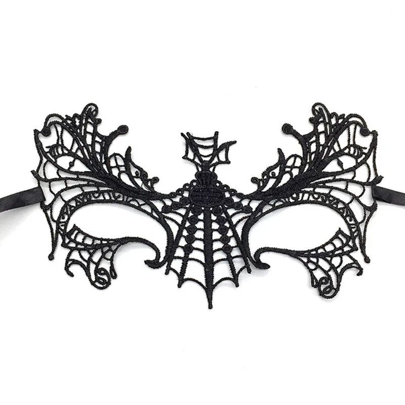 Halloween Cosplay Fox Mask Lace Sexy Eye Mask Animal Mask Half Face Erotic Lace Cat Mask Women Sexy Toys for Couple Eyes Mask