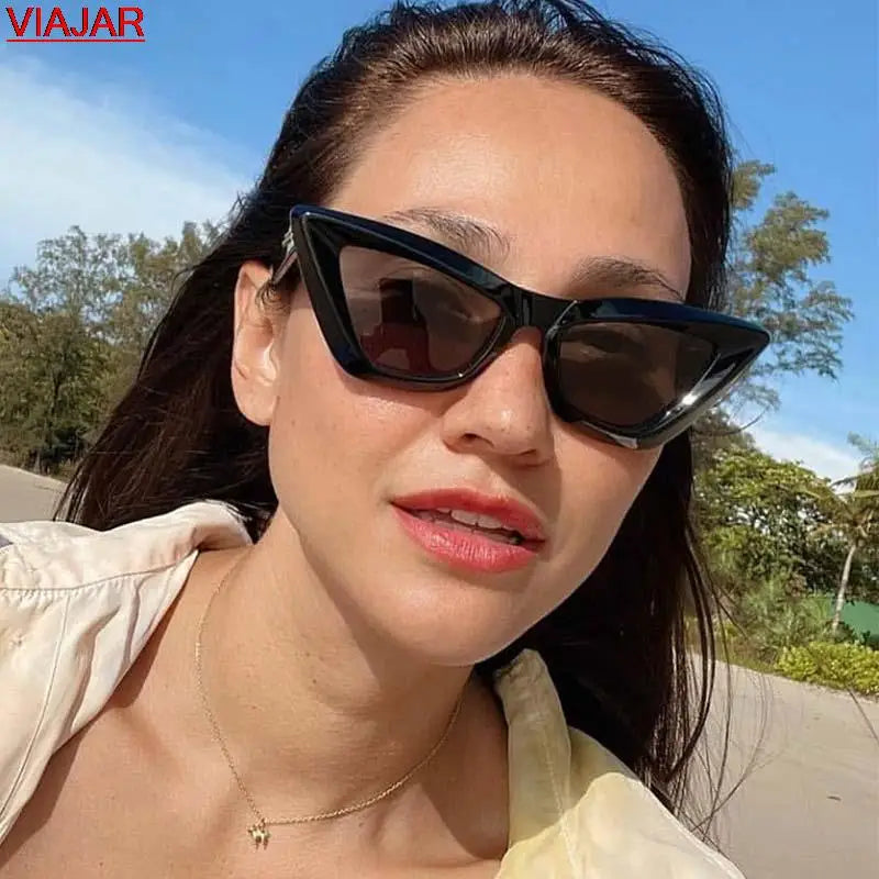 2021 Vintage Cat Eye Women'S Sunglasses Men Sexy Retro Small Women Cat Eye Sun Glasses Fashion Brand Designer Eyewear Female