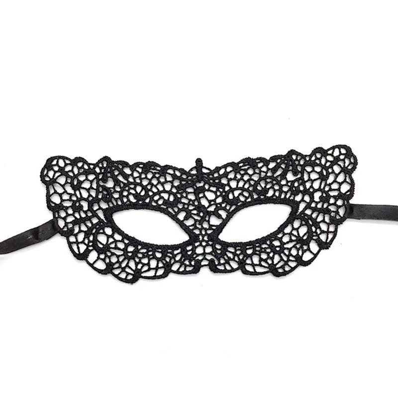 Halloween Cosplay Fox Mask Lace Sexy Eye Mask Animal Mask Half Face Erotic Lace Cat Mask Women Sexy Toys for Couple Eyes Mask