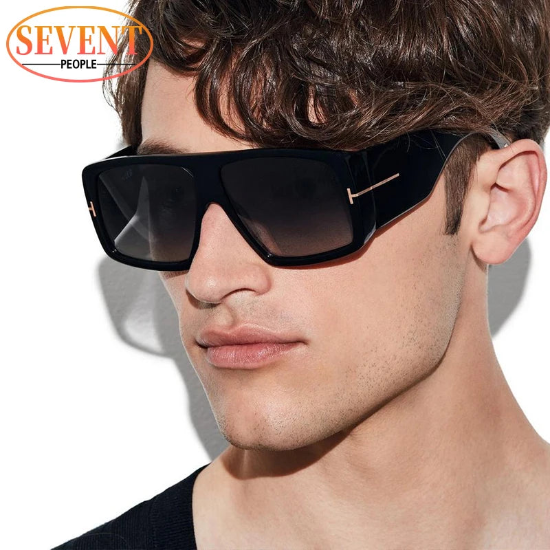 Oversized Square Sunglasses Women Men 2024 Luxury Brand Designer Fashion Big Frame Sun Glasses for Female Lentes De Sol Hombre