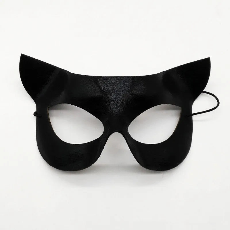 Halloween Cosplay Fox Mask Lace Sexy Eye Mask Animal Mask Half Face Erotic Lace Cat Mask Women Sexy Toys for Couple Eyes Mask