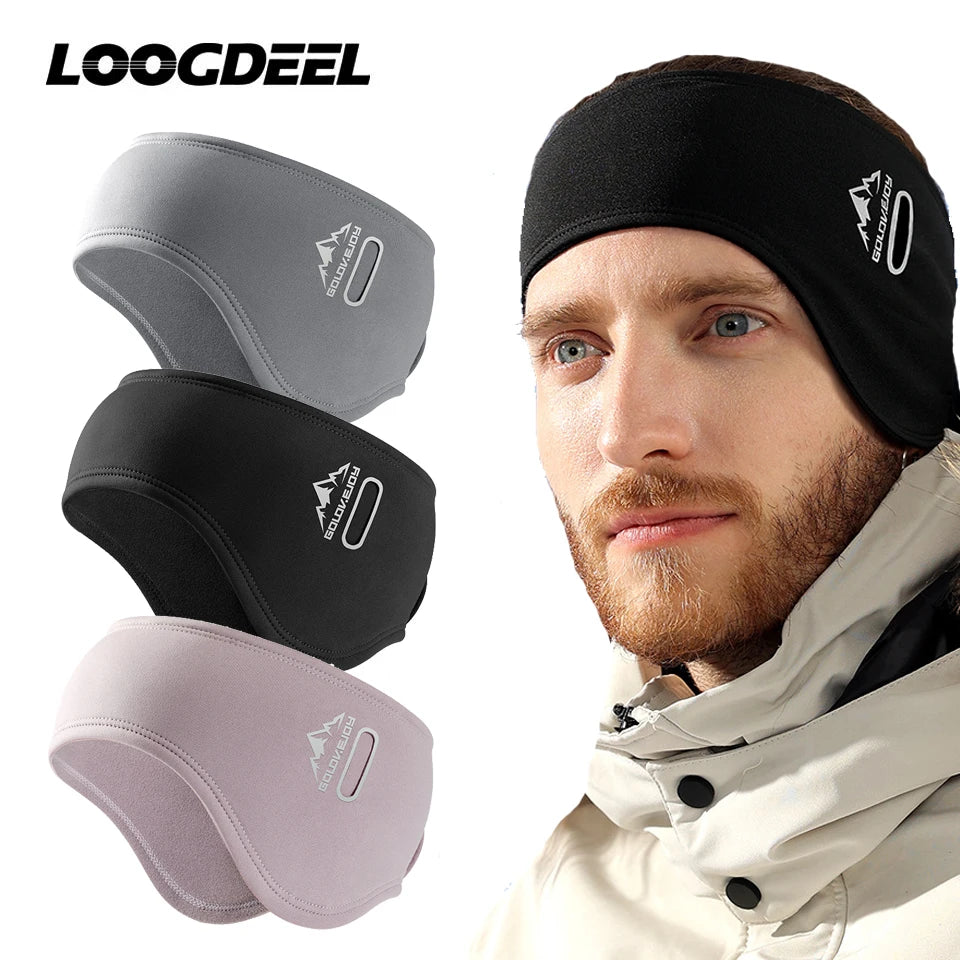 Winter Sport Sweatband Warm Headband Thermal Fleece Head Band Gym Ski Yoga Fitness Cycling Tennis Running Hair Bandage Men Women