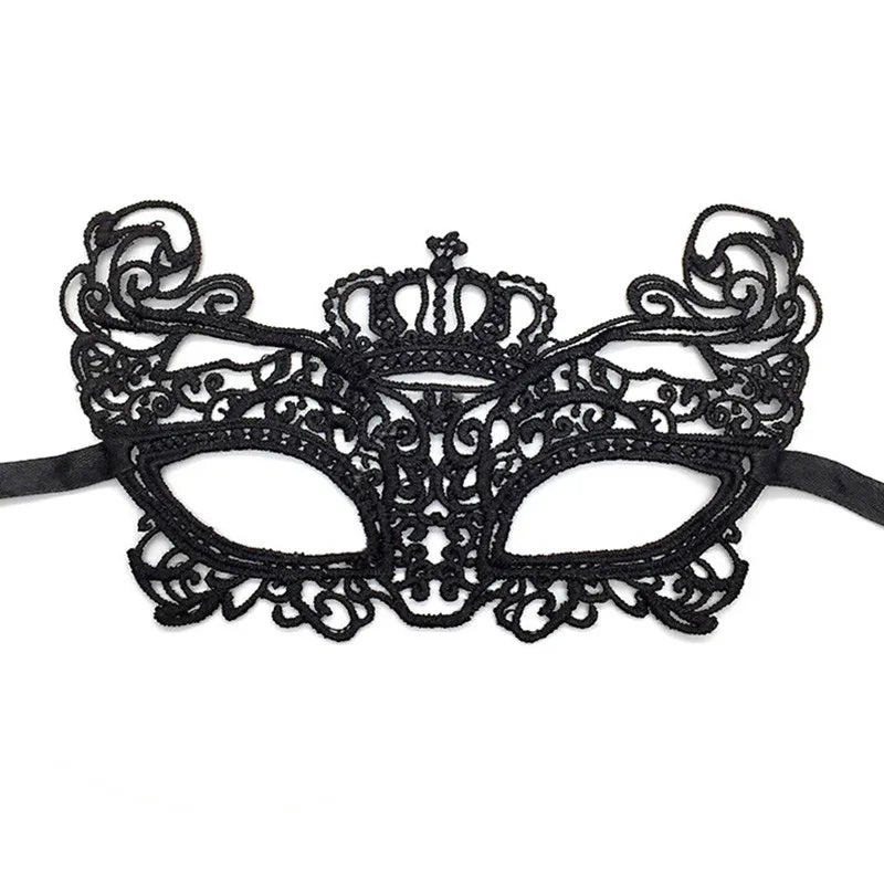 Halloween Cosplay Fox Mask Lace Sexy Eye Mask Animal Mask Half Face Erotic Lace Cat Mask Women Sexy Toys for Couple Eyes Mask