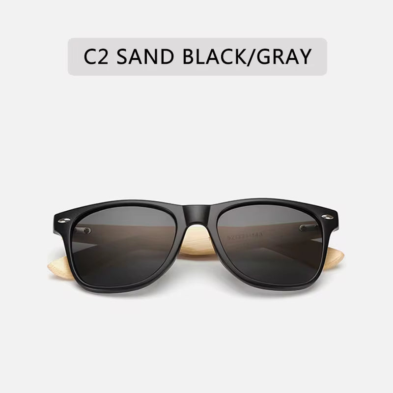 New Bamboo Sunglasses Female Wooden Sunglasses Brand Designer Mirror Original Sunglasses Gafas De Sol De