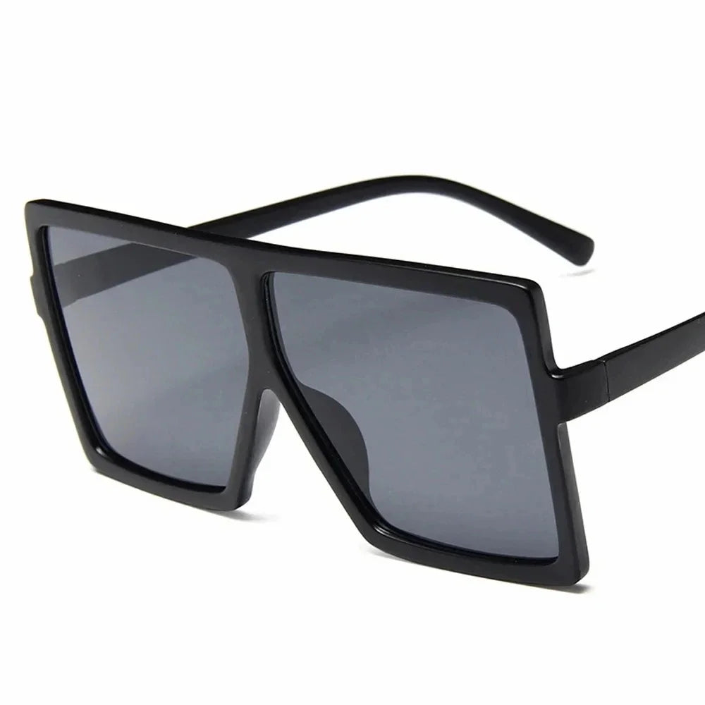 Sunglasses Square Women Sun Glasses Female Eyewear Eyeglasses Plastic Frame Clear Lens UV400 Shade Fashion Driving New